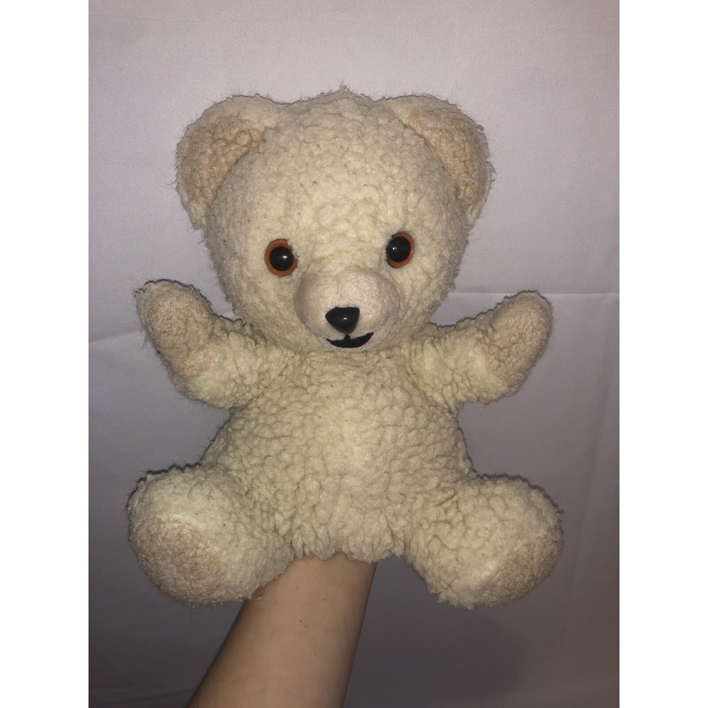 Vintage Lever Bros Russ Berrie  Co Snuggle Plush Hand Puppet 10" 1986